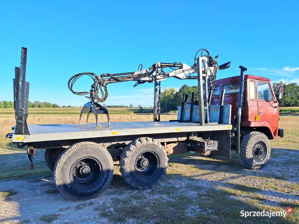 STAR 266 HDS DZWIG ŻURAW DO DREWNA LASU 6X6 1142 Gorzów Wielkopolski