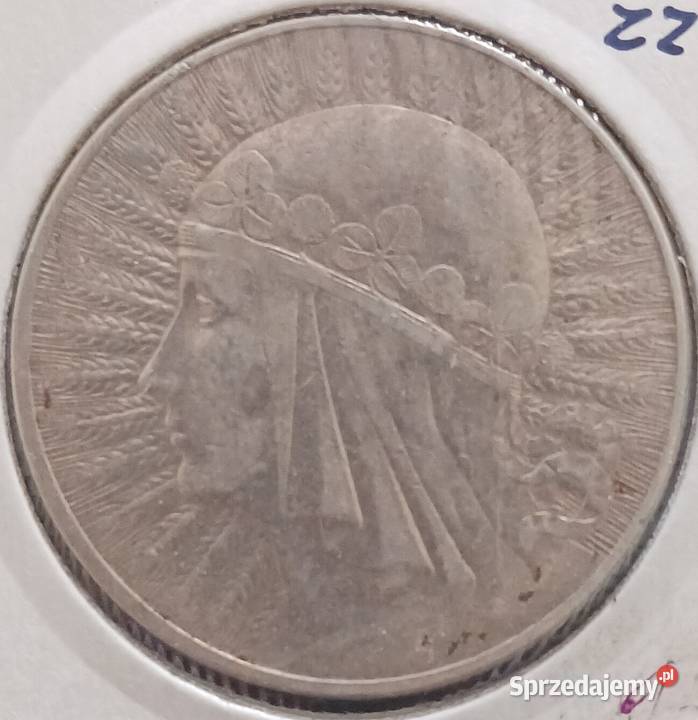 10 Głowa kobiety 1932 zzmoryginał2 Antyki, Sztuka, Kolekcje Konin