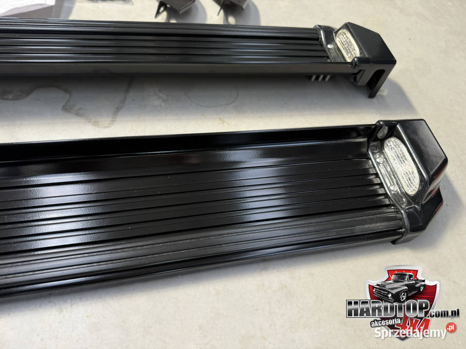 Progi Boczne Stopnie Aluminiowe z LED do Progi