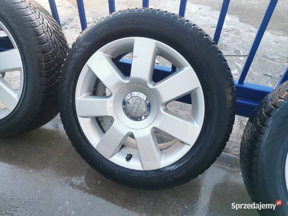 Alufelgi 16 Audi TT 5x100 7J ET31 8N0601025M a3 Opony i felgi Pionki