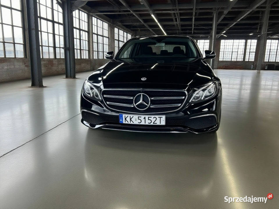 Mercedes E 200 Bez wkładu Zadbany użytkowany na Rok produkcji 2018 Kraków