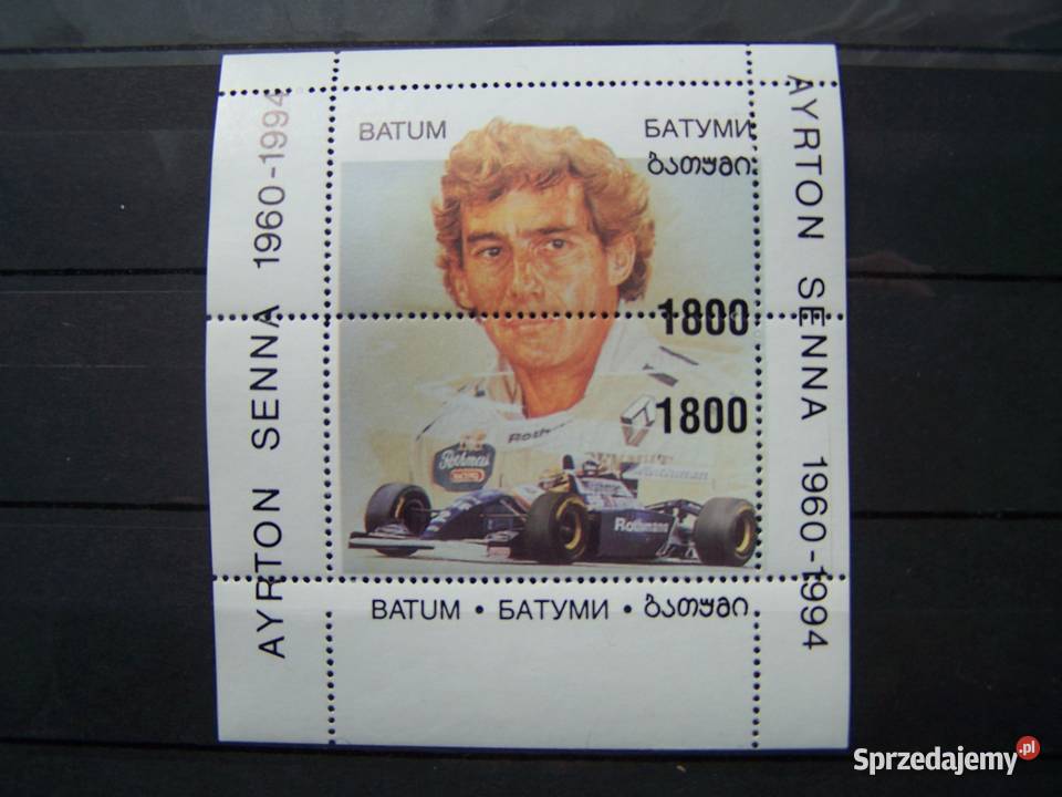 Batumi MNH Sporty samochodowe A Senna Formuła I Tychy