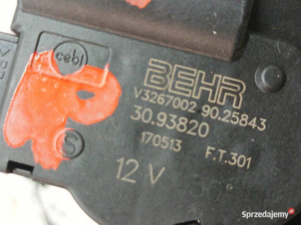 SILNICZEK NAGRZEWNICY 3093820 Seat Ibiza IV 2008 świętokrzyskie