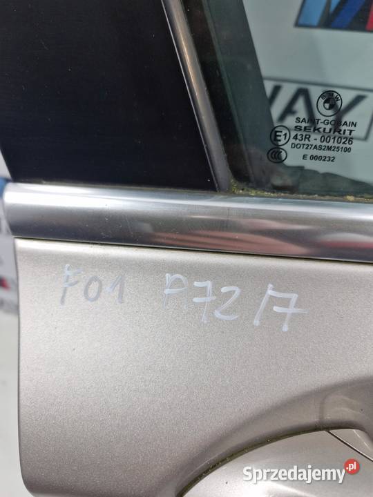 BMW 7 F01 DRZWI PRAWY PRZÓD PRZEDNIE PRAWE A727 osobowe Drzwi dolnośląskie