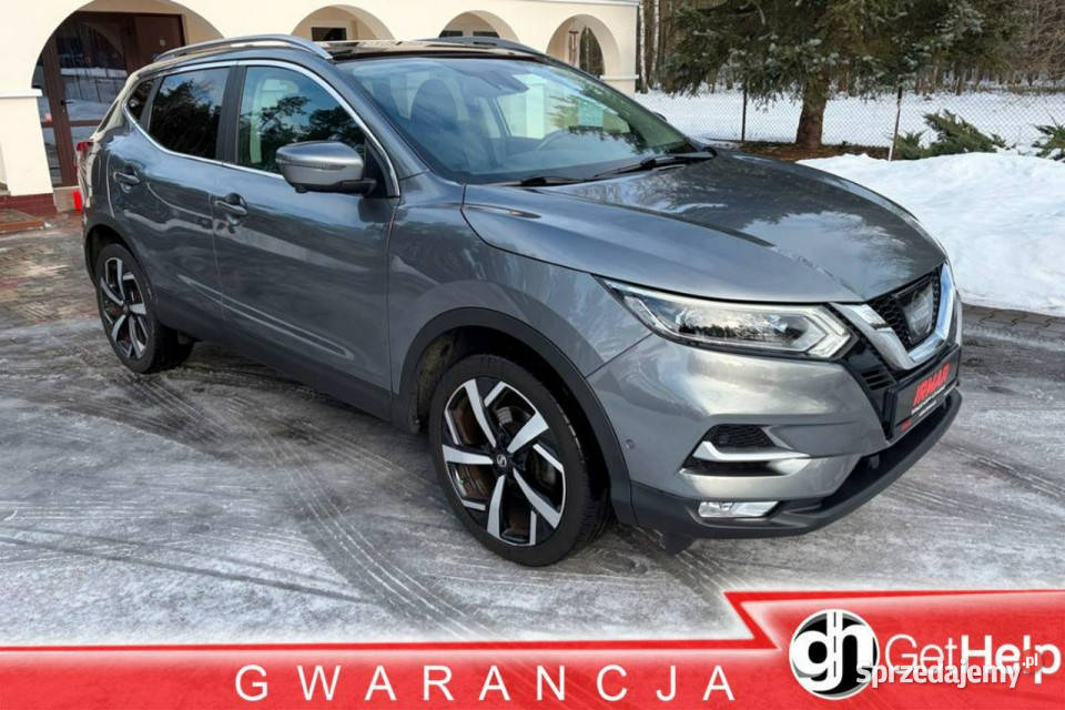 Nissan Qashqai LEDy Podgrzewane fotele i Lipówki