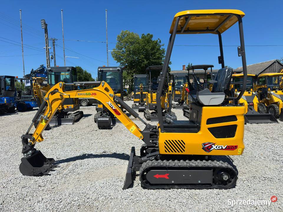 Nowa Minikoparka XGV EKO10JS z 2026 Roku Waga Złoczew sprzedam