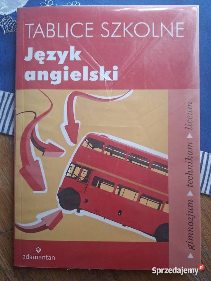 Tablice szkolne język angielski Książki do nauki języka obcego Kraków