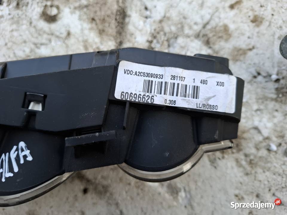 Zegary Alfa Romeo 159