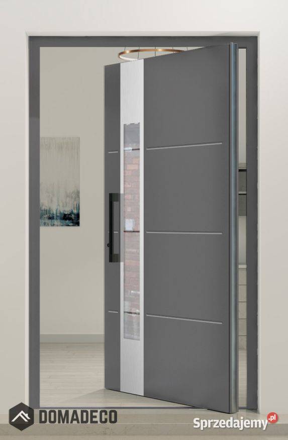 PIVOT W321 aluminiowe zewnętrzne drzwi obrotowe