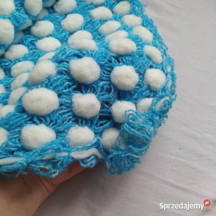 Narzuta dekoracyjna niebieska Hajnówka