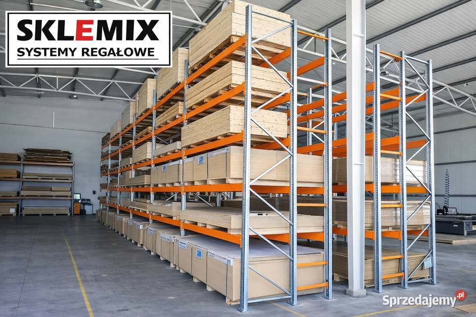 Regały na płyty budowlane i meblowe Karczew