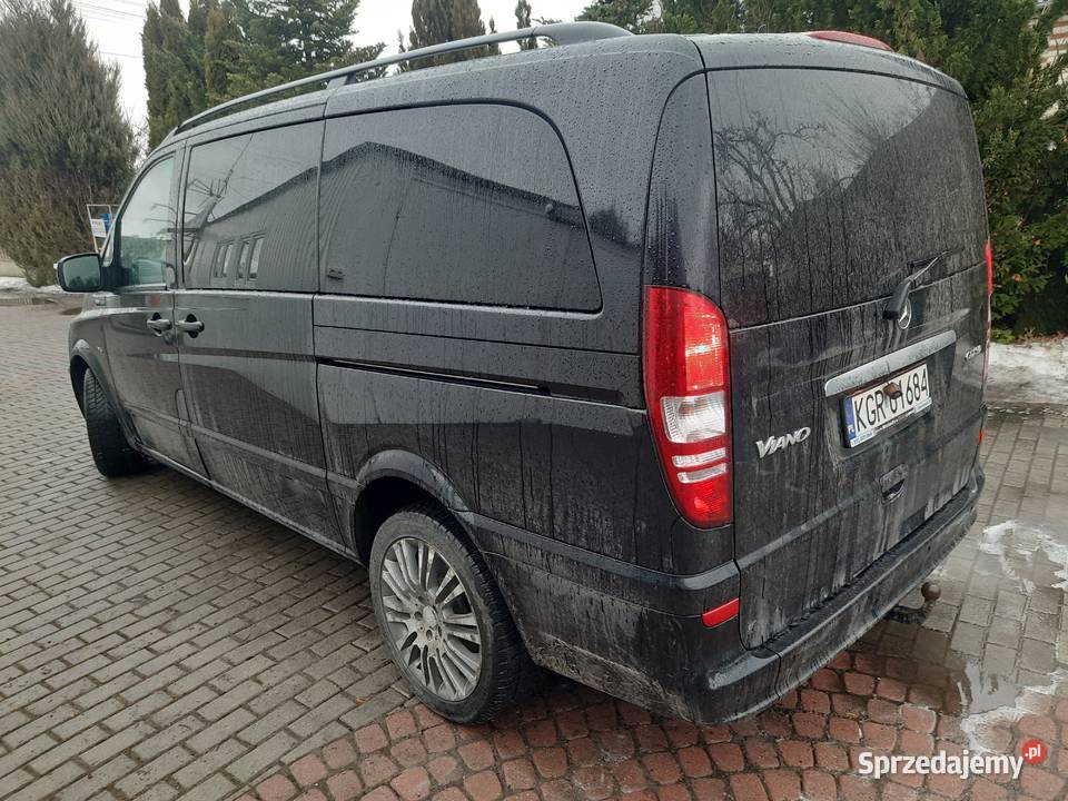 MERCEDES VIANO 30 Diesel 225 2013r 8Osobowy Viano Samochody osobowe lubelskie Łuszczów Drugi