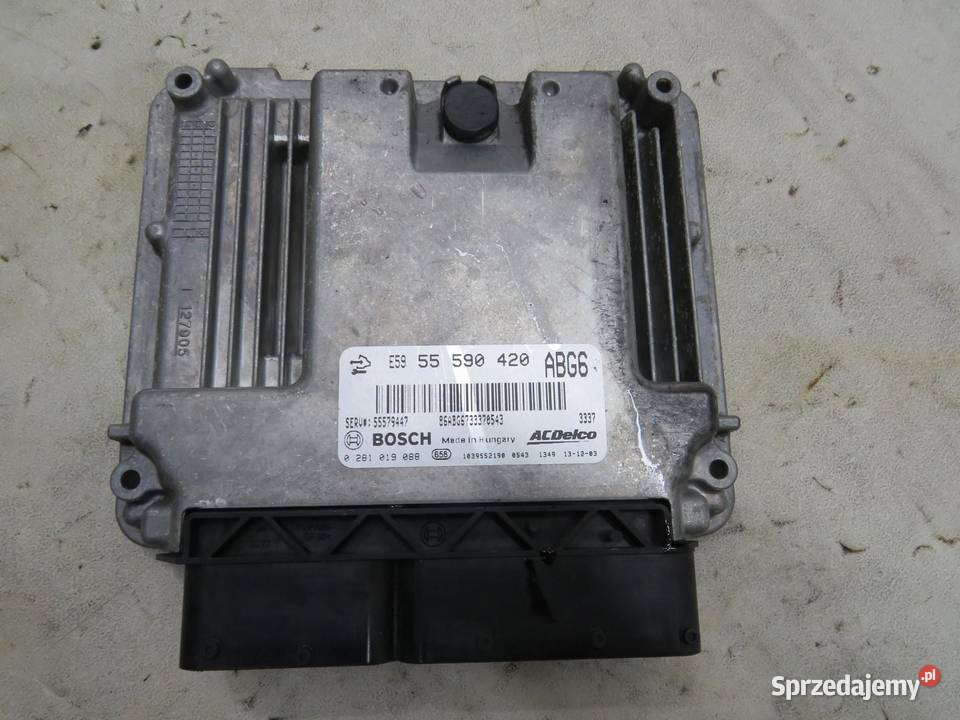 STEROWNIK SILNIKA ZAFIRA C 20 CDTI 55579447