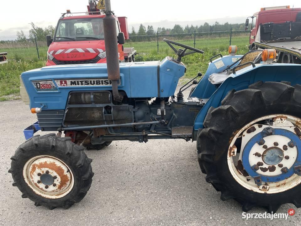Mini traktor MITSUBISHI 26 koni napęd 4X4 lubelskie Lubartów