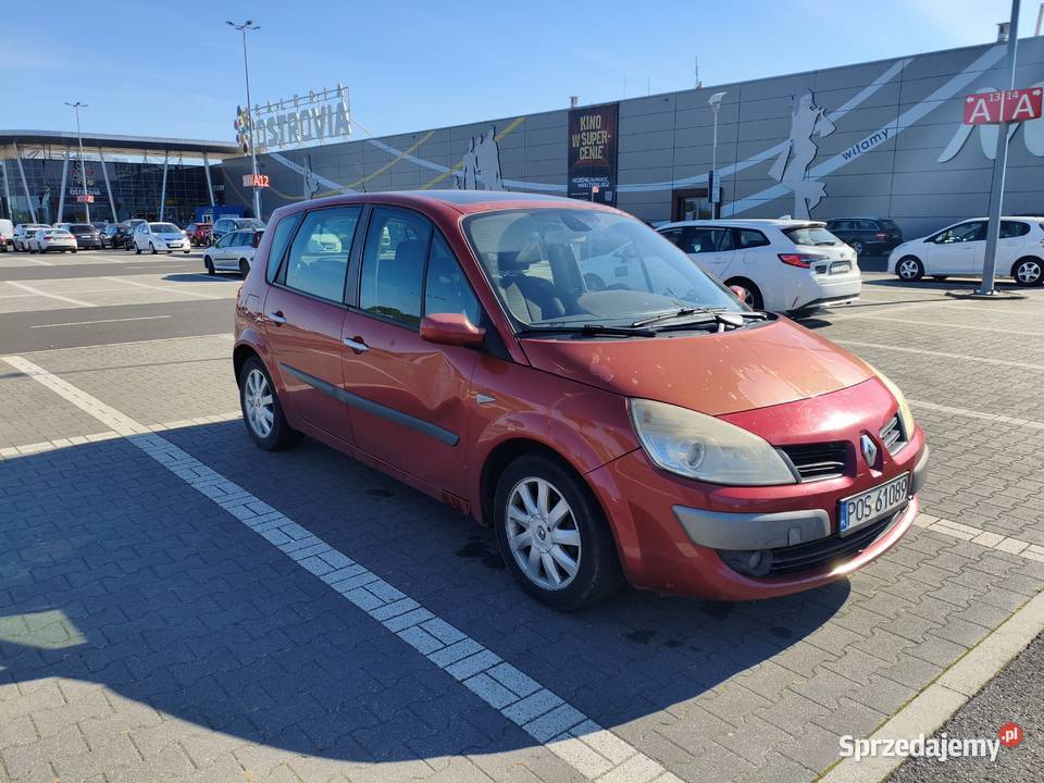 Renault Scenic 2 2007 16 16V LPG HAK wielkopolskie Ostrów Wielkopolski