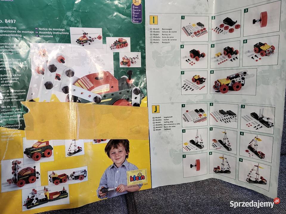 Warsztat dziecięcy Bosch Klein z akcesoriami Zabawki Rzeszów sprzedam