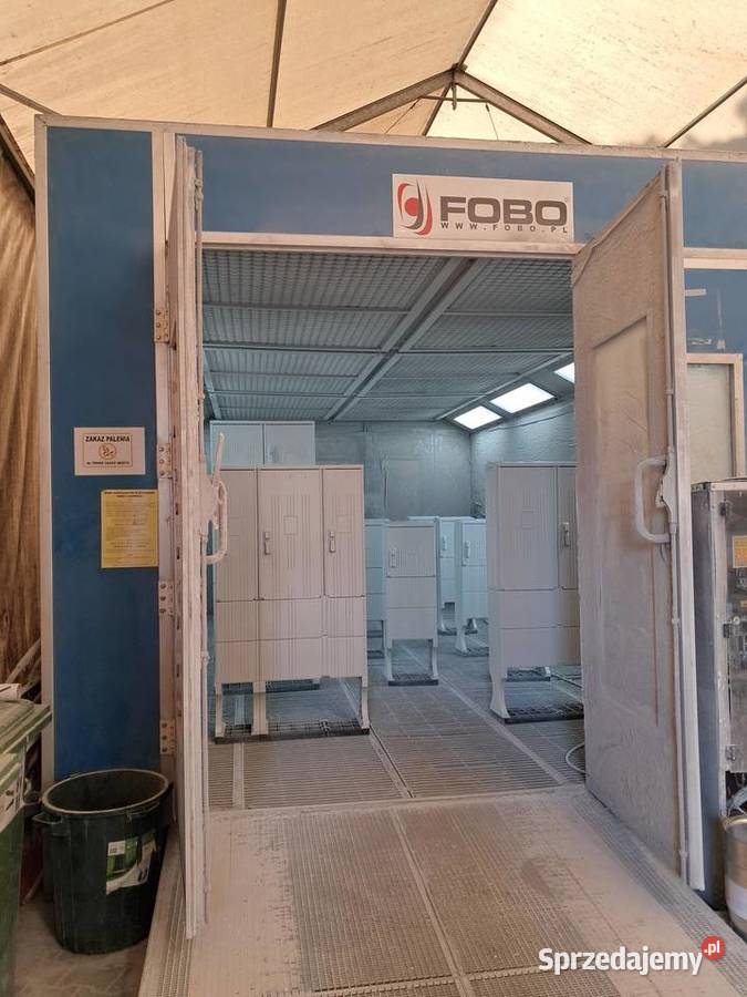 Kabina lakiernicza EF 2000 T FOBO Produkcja Gliwice