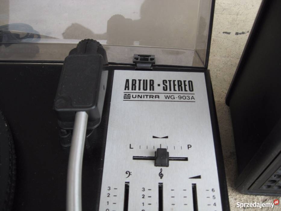 Gramofon Unitra ARTUR WG903A Głośniki Sprawny Grodziczno