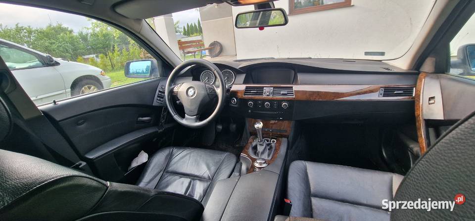 BMW 525D E61 05 M57 177 Skóra Duża Navi PDC Łódź