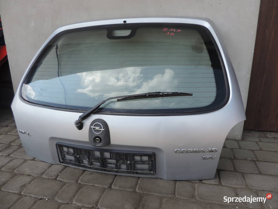 KLAPA TYŁ OPEL CORSA B HB 3D Z147 małopolskie
