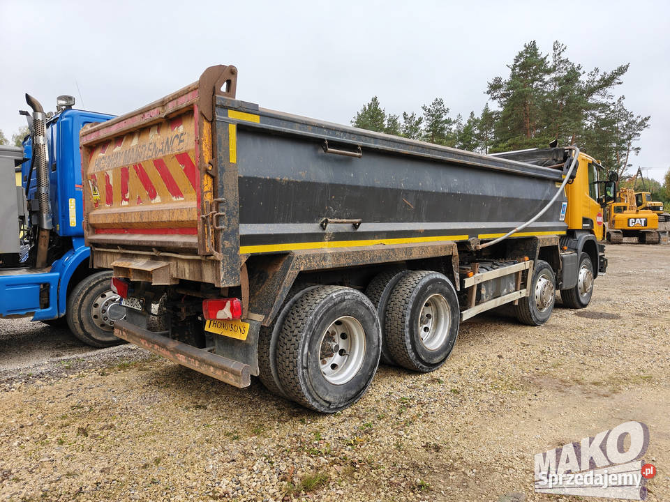 Scania P410 6X4 Wywrotka tylnozsypowa W pełni Wywrotki świętokrzyskie Ostrowiec Świętokrzyski