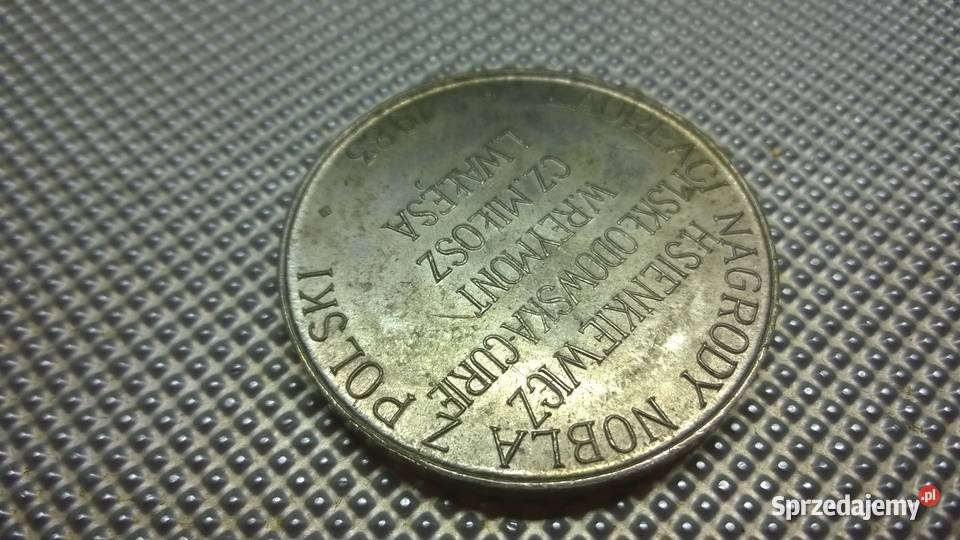 numizmat Lech Wałęsa medal 1983 1 Numizmatyka Warszawa