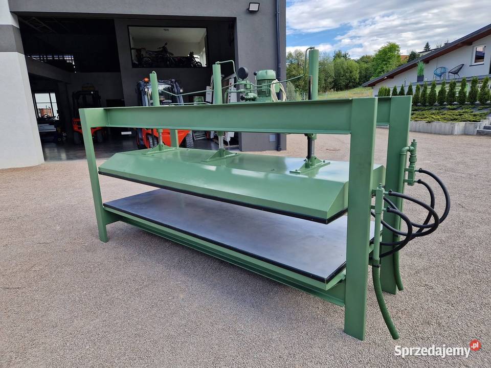Prasa półkowa Wodna 3000x1200mm prasa na zimno Kalwaria Zebrzydowska