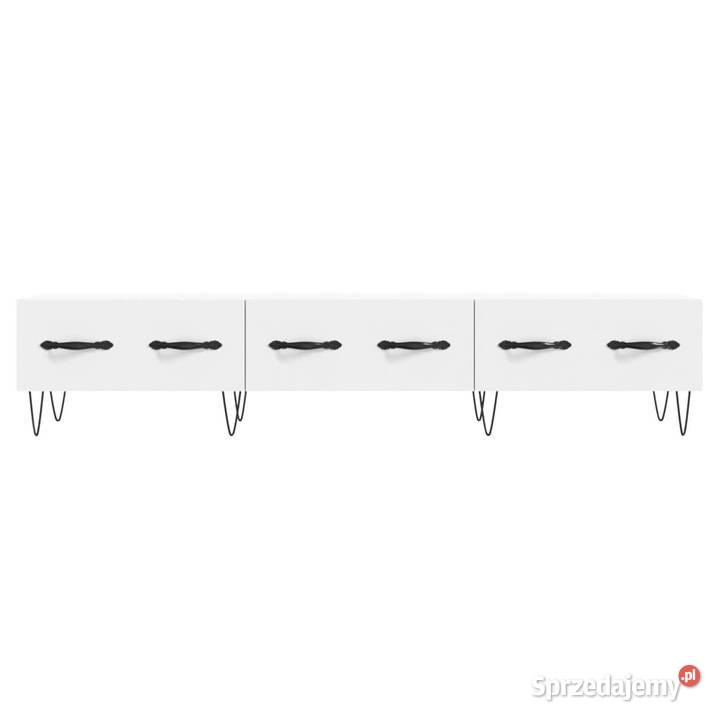 Szafka pod TV biała 150x36x30 materiał mazowieckie Warszawa