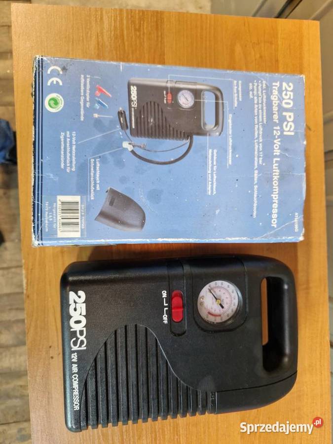 Kompresor samochodowy 12V Pozostałe Szczebrzeszyn