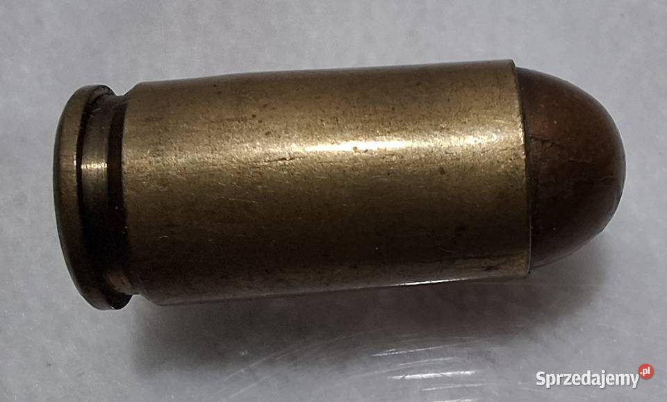 Łuska 9mm Luger SB nabój ze strzelnicy 09x24 Czeladź