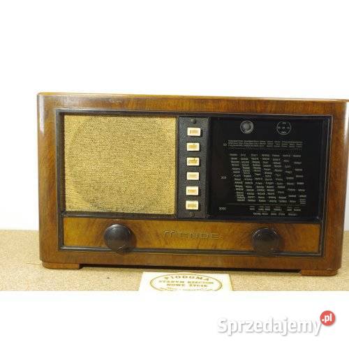 Mende M326WK lampowy odbiornik radiowy Niemcy ok