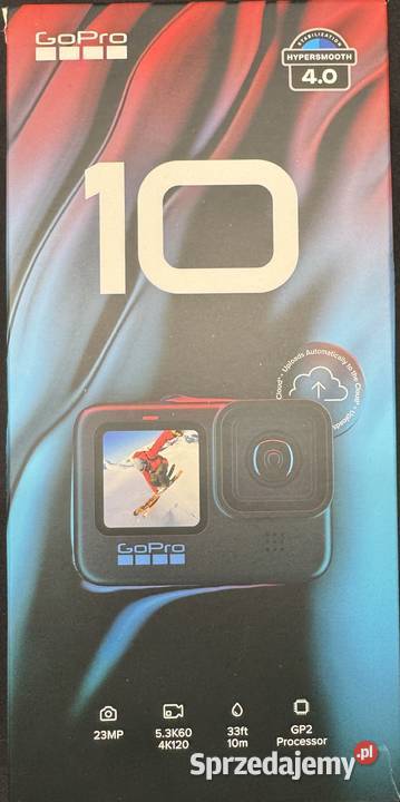 GoPro Hero 10 Black kamera sportowa Szczecin