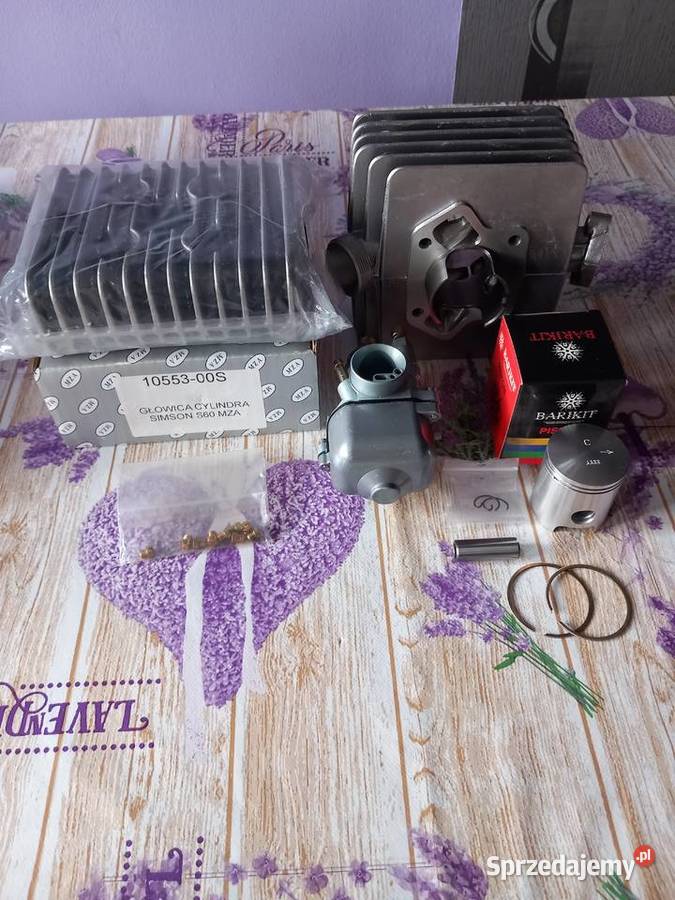 Cylinder simson 604 sport MK2 Tłok barkitgłowica wielkopolskie Konin