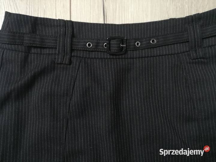 Tweedowa spódnica na podszewce Dębica