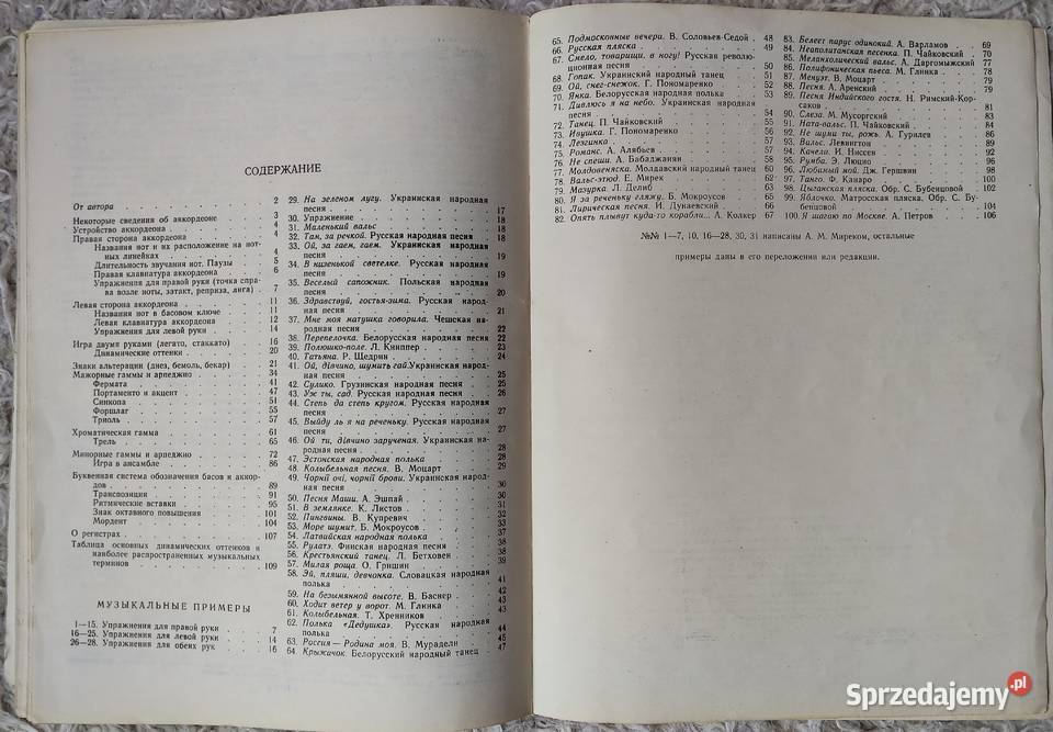 Samouczek gry na akordeonie Alfred Mirek Szczecin