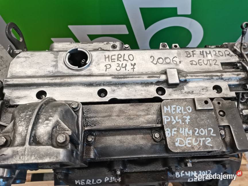 Wał korbowy Merlo P 347 Deutz BF4M 2012 wielkopolskie Wilkowo