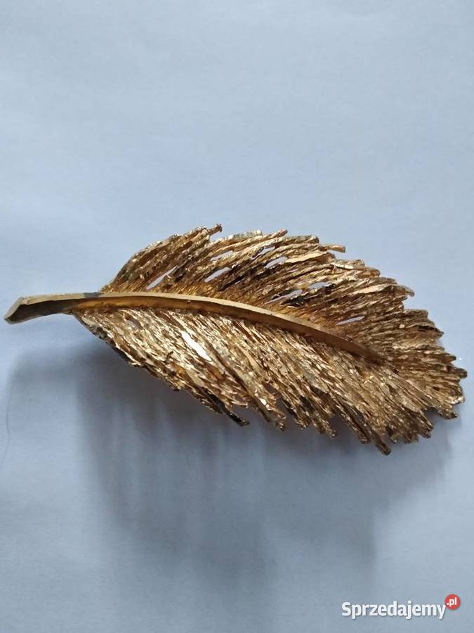 broszka liść Poznań