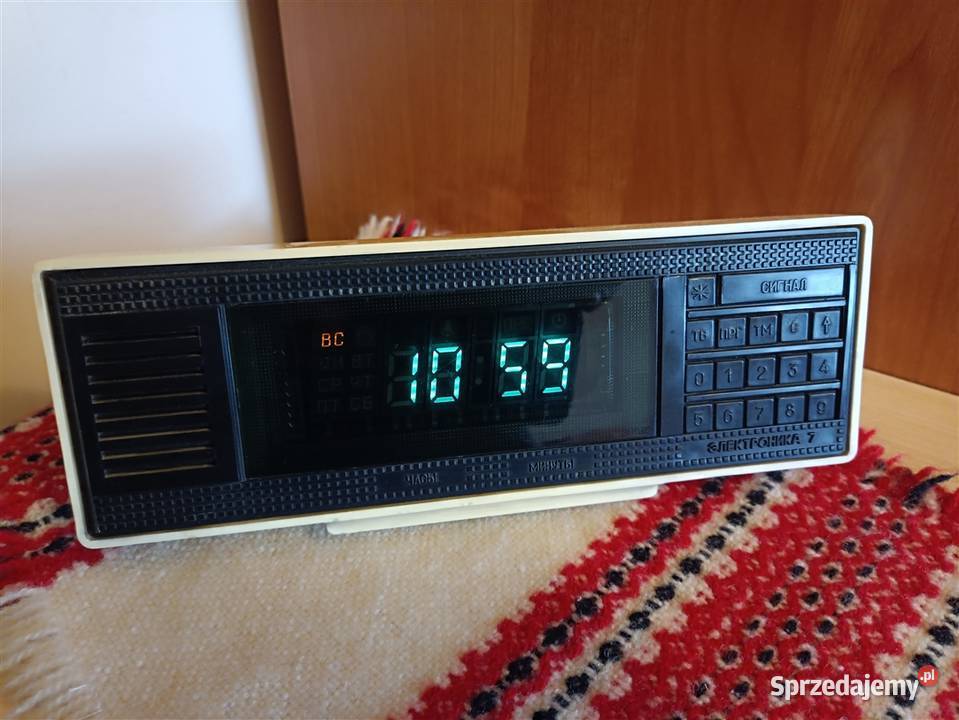 Zegarek Elektronika 721 VFD PRL CCCP ZSSR podkarpackie Tarnobrzeg