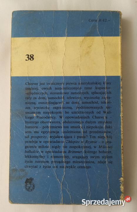 MIŁOSNA BALLADA John Cheever miękka Proza i poezja Hajnówka