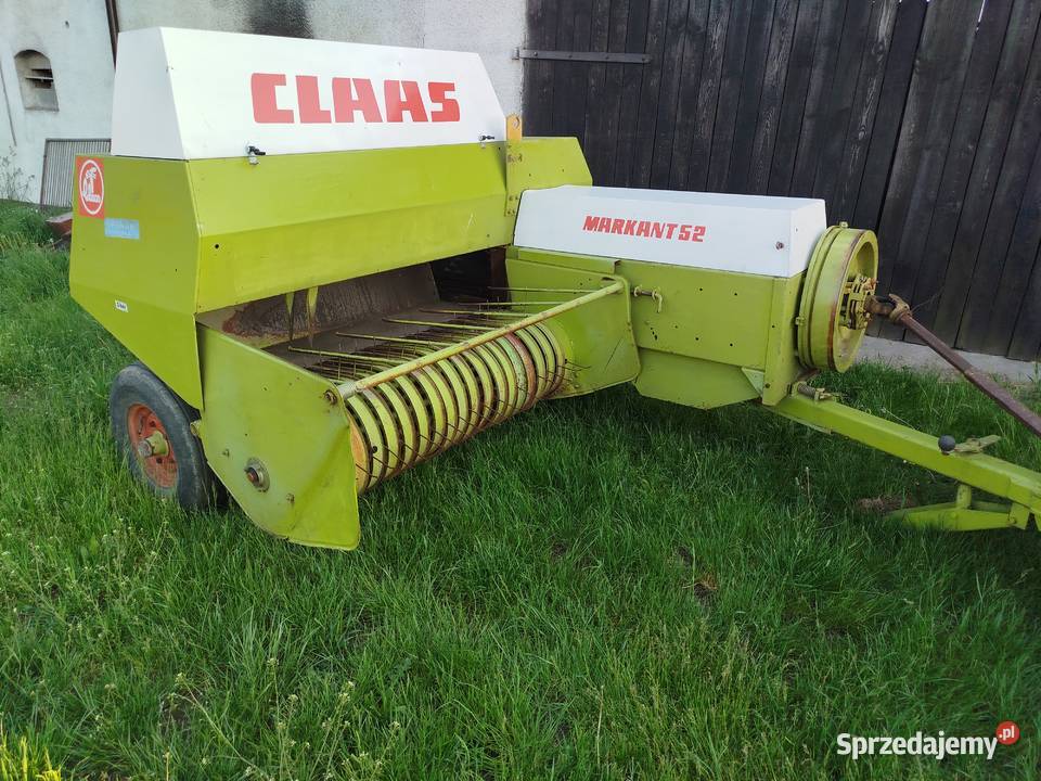 Prasa presa kostkująca Claas markant 52 Konin