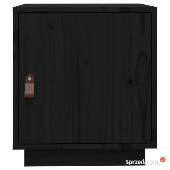 Szafki nocne 2 czarne 40x34x45 lite drewno Warszawa sprzedam