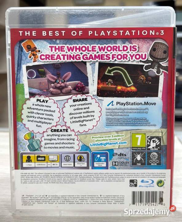 Gra 3 Little Big planet 2 Elbląg