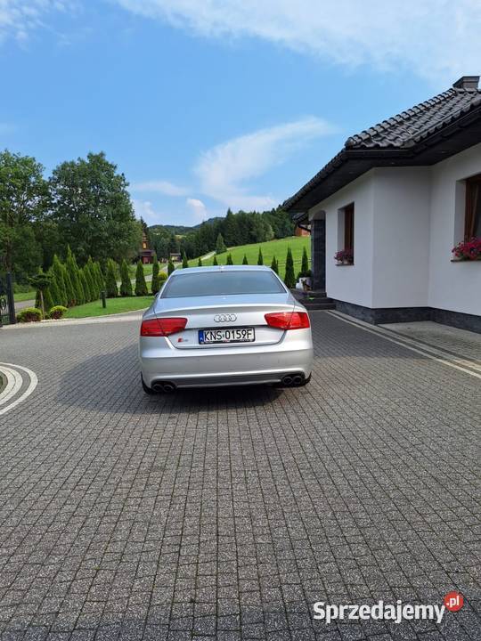 Audi S8 Audi S8D4V8T 520 zadbany serwisowany ASO autoalarm Samochody osobowe małopolskie Nowy Sącz