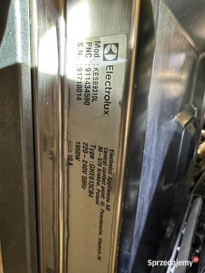 Zmywarka electrolux Izdebnik