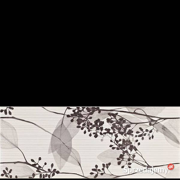Dekor Orisa Inserto Flower B 20 x 50 Opoczno Białogard