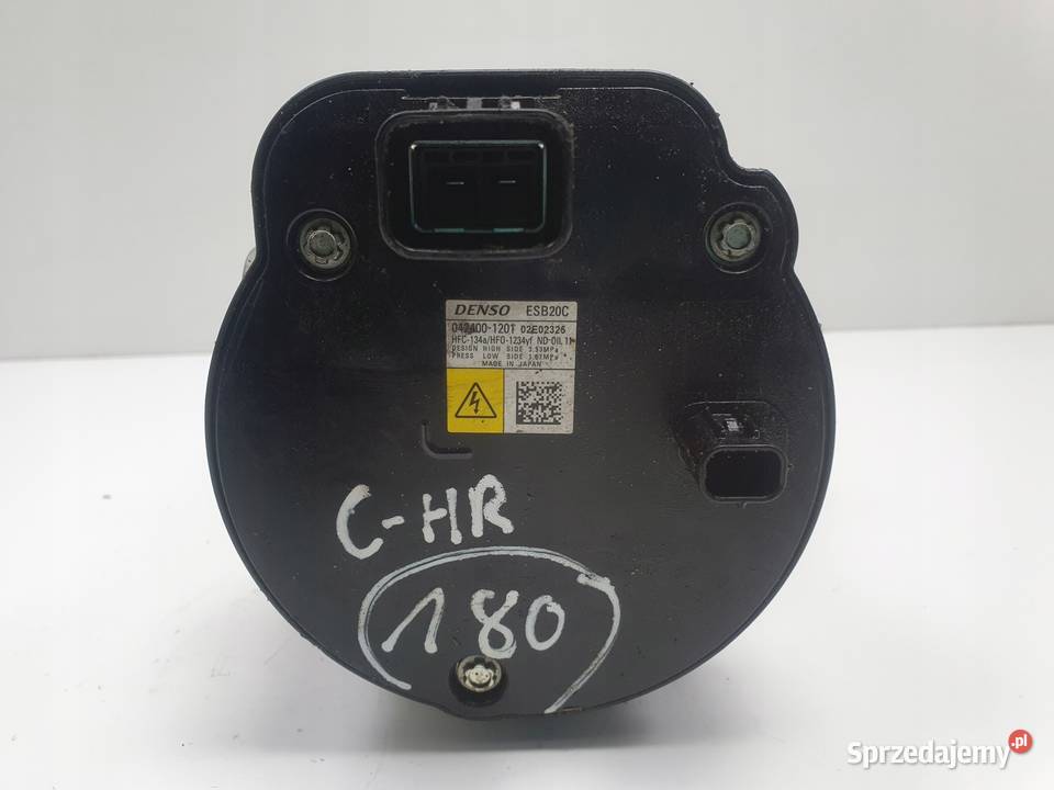 SPRĘŻARKA KLIMATYZACJI Toyota CHR 18 Hybrid Kompresory klimatyzacji Chełm