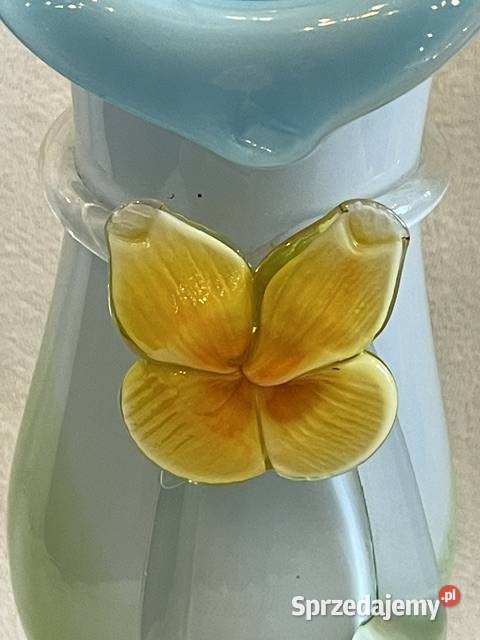 Ciekawy wazon różnokolorowy szkło artystyczne małopolskie Kraków sprzedam