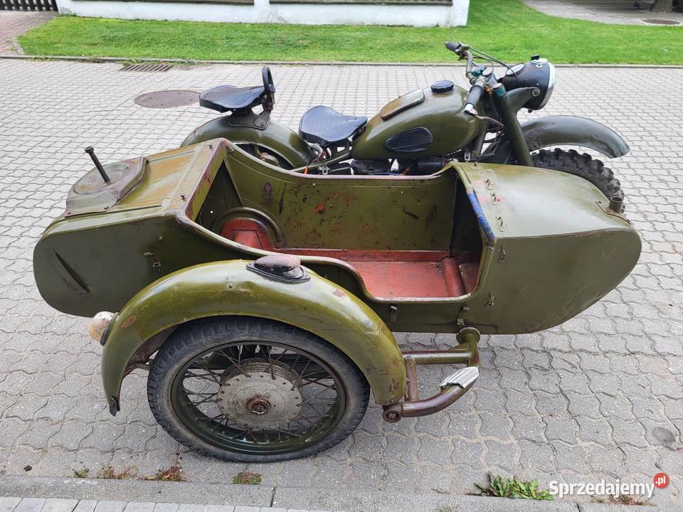 K 750 W wojskowa mw kmz mt k 750m 72 ural dniepr kujawsko-pomorskie Mogilno
