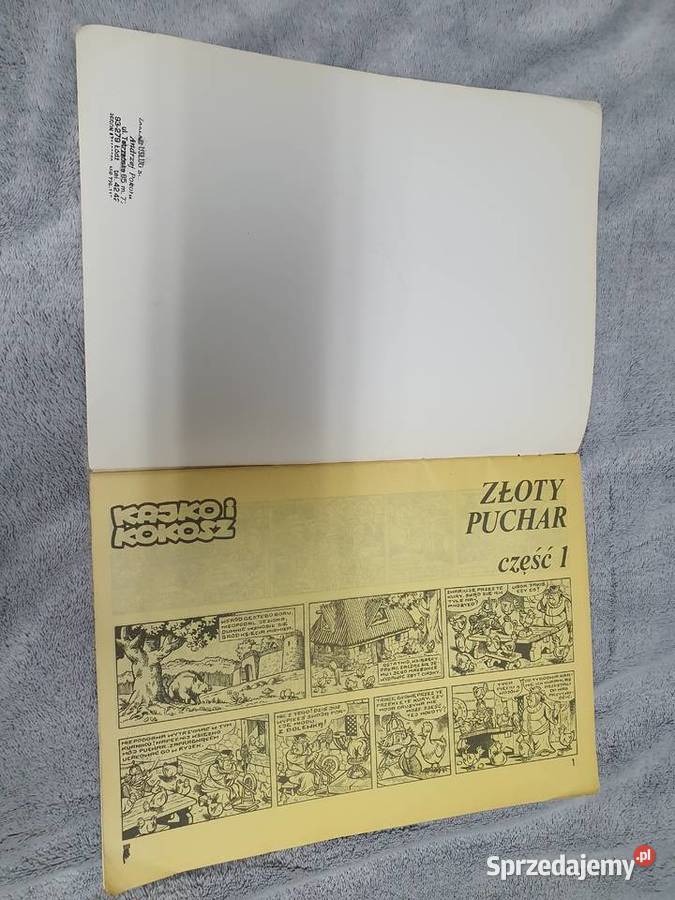 Złoty Puchar cz1 i 2 komplet wydanie 1 1985 Gdynia