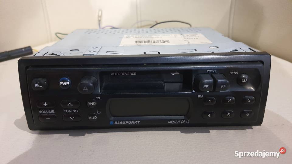 Radio samochodowe 12V Blaupunkt Meran CR45 FM Blaupunkt lubelskie Lublin